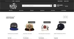 Desktop Screenshot of kingcaps.com.br